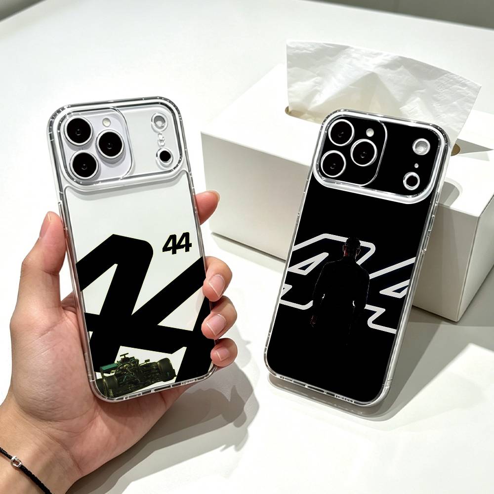 Phone Cases Hamilton - R-Racer Lewis Hamilton Telefon Kılıfı Şeffaf