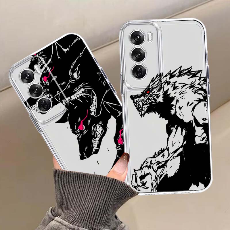 Phone Cases Oppo - Kötü Kurt Anime Sanatı Telefon Kılıfı