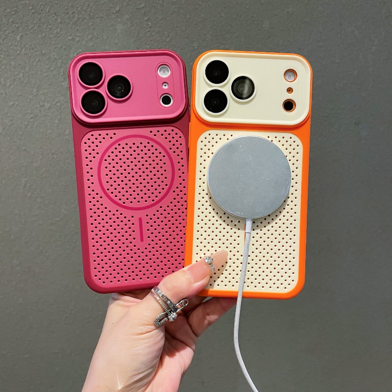 Phone Cases Personalised - Lüks Ultra İnce Petek Desenli Soğutucu