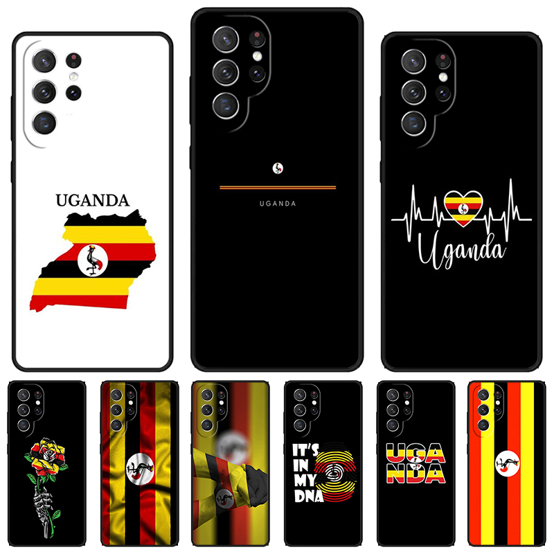 Phone Cases Uganda - Uganda Bayraklı Telefon Kılıfı Samsung Galaxy