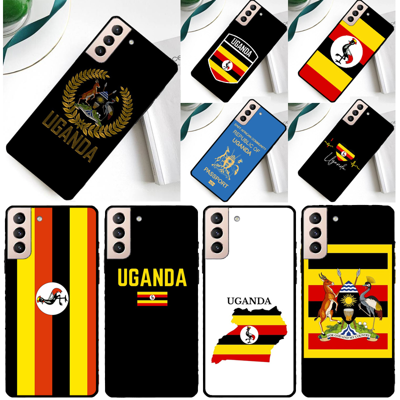 Phone Cases Uganda - Uganda Bayrağı Telefon Kılıfı Için Samsung