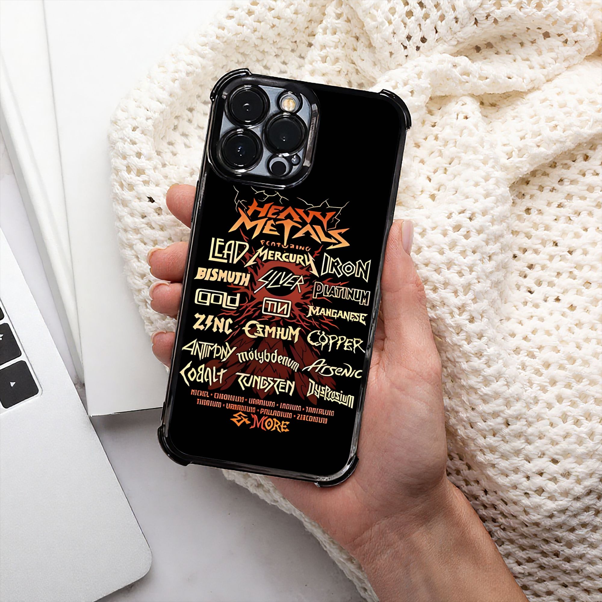 Phone Cases Metal - Parodi Telefon Kılıfı Ağır Metal Kaplama