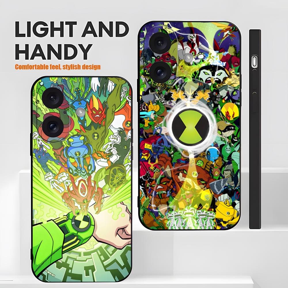 Phone Cases For Boys - Karikatür B10-Ben 10 Havalı Çocuk Telefon