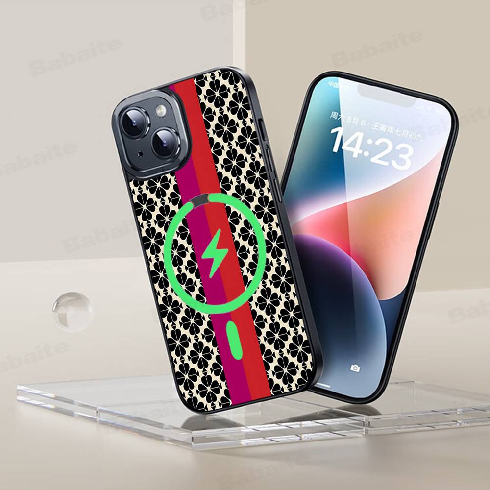 Phone Cases Kate Spade - K-Kate S-Spade Magsafe Telefon Kılıfı iPhone