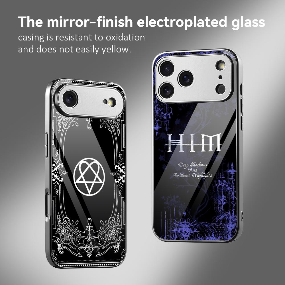 Phone Cases Metal - ROCK Band H-HIM Telefon Kılıfı IPhone