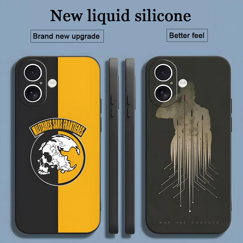 Phone Cases Metal - Klasik Metal Gear Oyun Telefonu Kılıfı