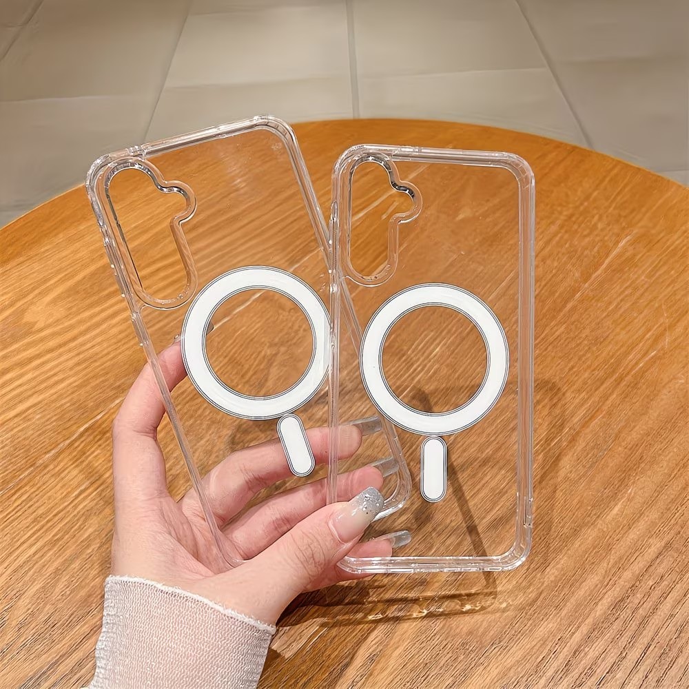 Clear Magsafe Case - MagSafe Manyetik Kablosuz Uyumlu Telefon Kılıfı