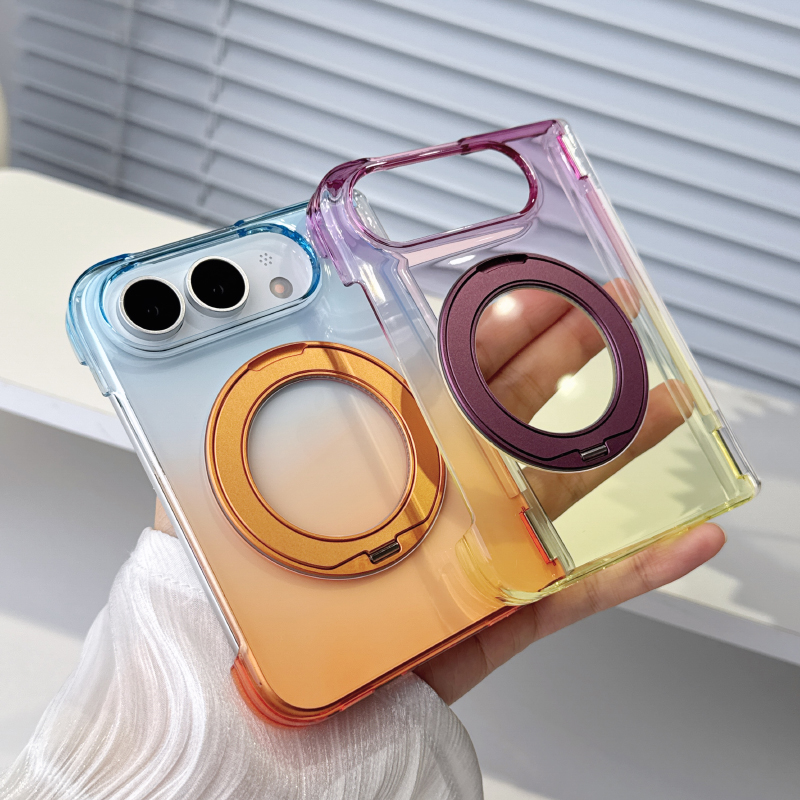 Gradient Color Case - Magsafe Manyetik 360 için ° Döner