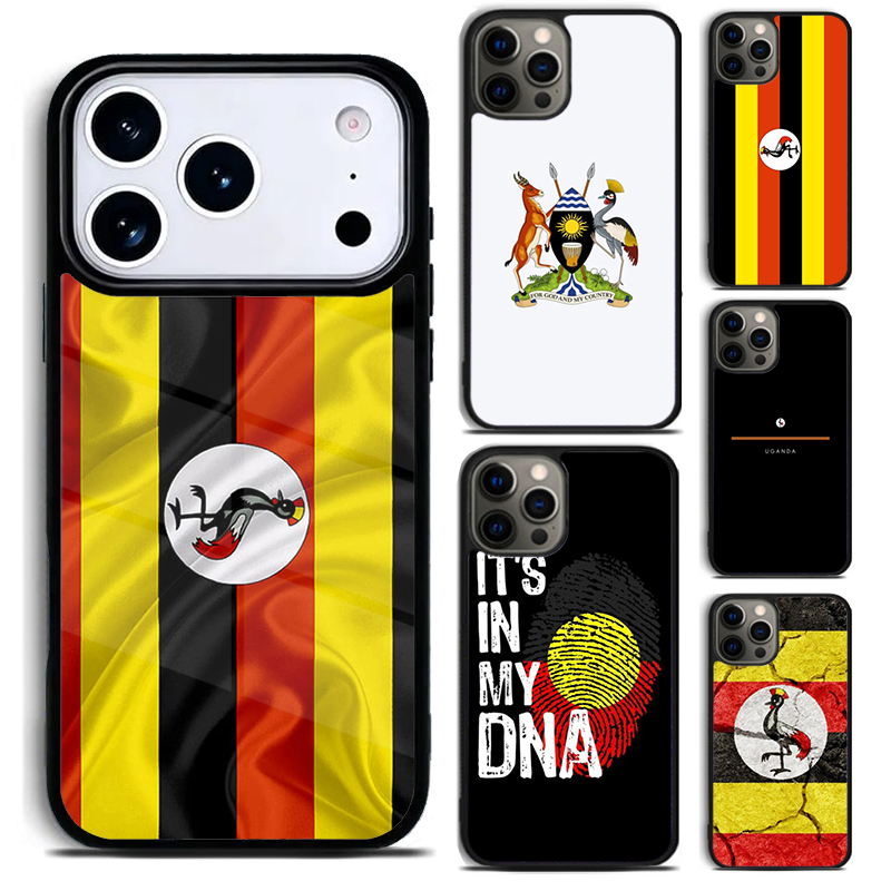 Phone Cases Uganda - Uganda Bayraklı Telefon Kılıfı iPhone 17,16e,15,14,13,12,11,Mini,Pro,MAX