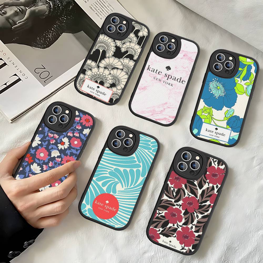 Phone Cases Kate Spade - Moda Markası K-Kate S-Spade Lüks Telefon