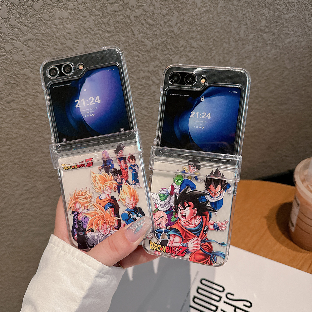 Phone Cases Z Flip 5 - Moda Japon Anime Dragon Ball Goku