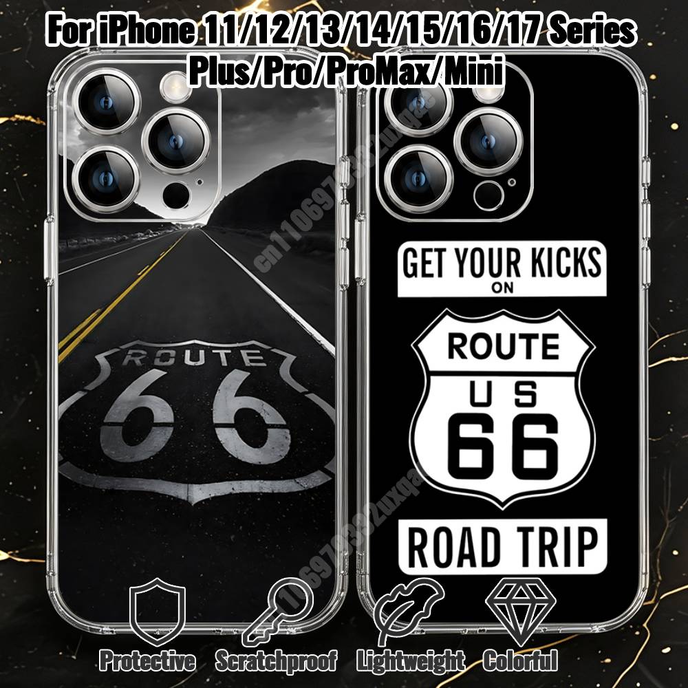 Phone Cases Usa - Route 66 ABD Tarihi Yol Telefon