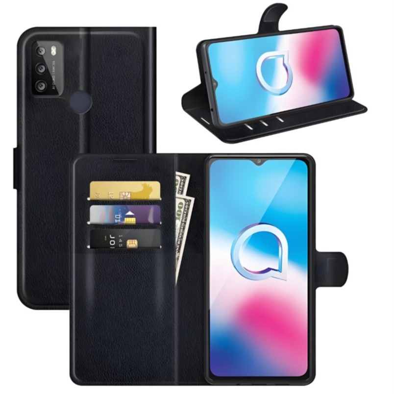 Phone Cases With Wallet On Back - Alcatel 1s 2021 için kılıf çevirme