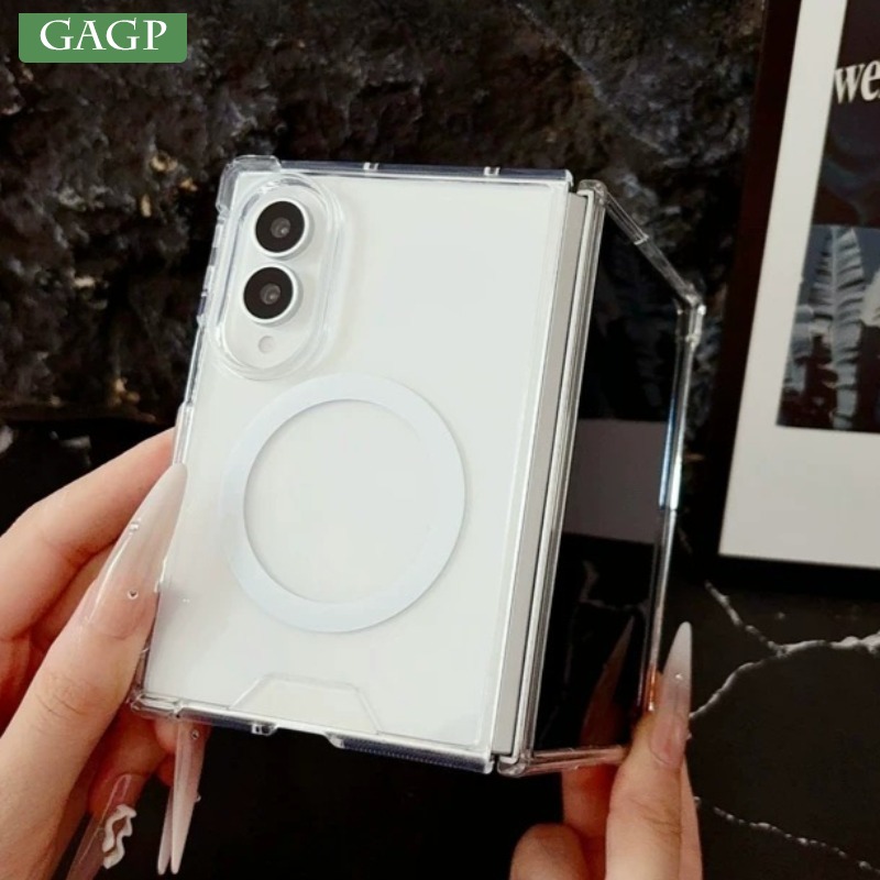 Clear Magsafe Case - Samsung Z Fold 8 Magsafe Kılıfları