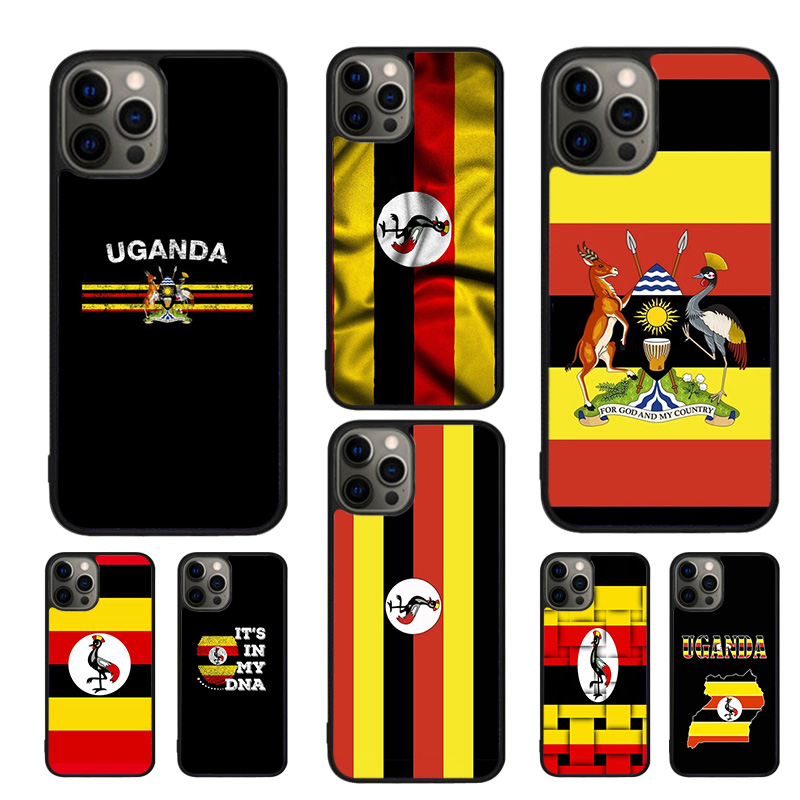 Phone Cases Uganda - Uganda Bayrağı Arması Telefon Kılıfı iPhone