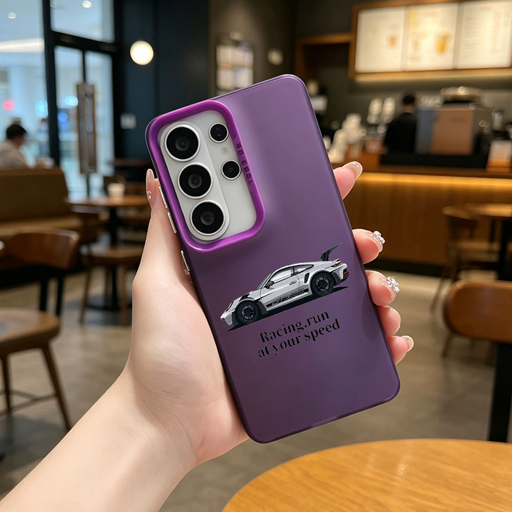 Phone Cases Hard - Spor Araba Darbeye Dayanıklı Telefon Kılıfı