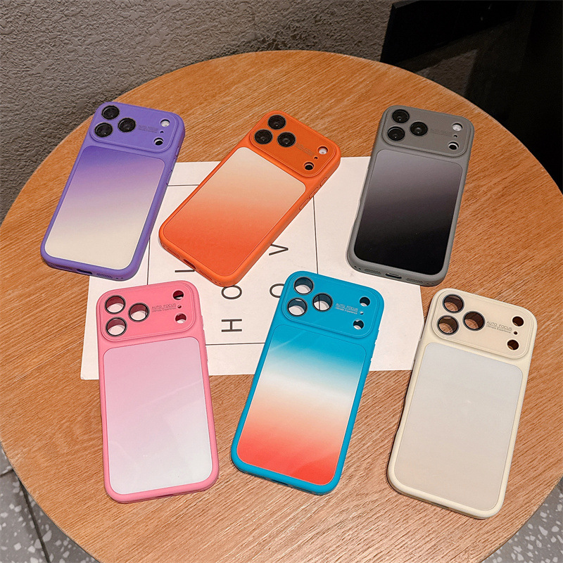 Gradient Color Case - Lüks Şeker Renkli Gradyan Telefon Kılıfı