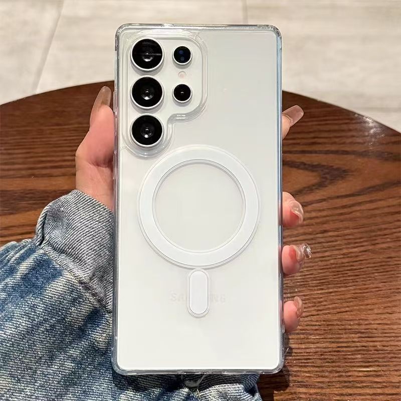 Clear Magsafe Case - Magsafe Manyetik Şarjlı Şeffaf Telefon Kılıfı