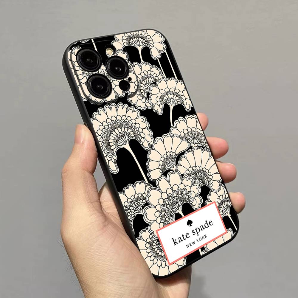 K-Kate S-Spade Siyah Yumuşak T - Phone Cases Kate Spade incelemesi ve fiyatı