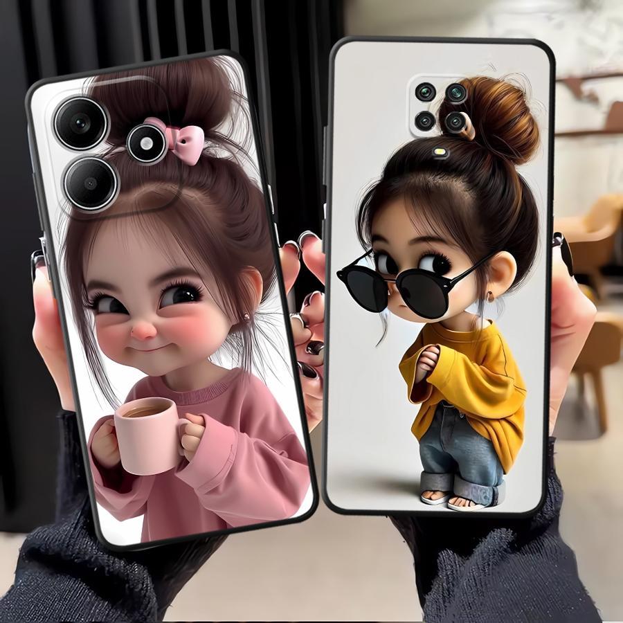 Karikatür Kız Desenli Telefon  - Phone Cases Xiaomi incelemesi ve fiyatı