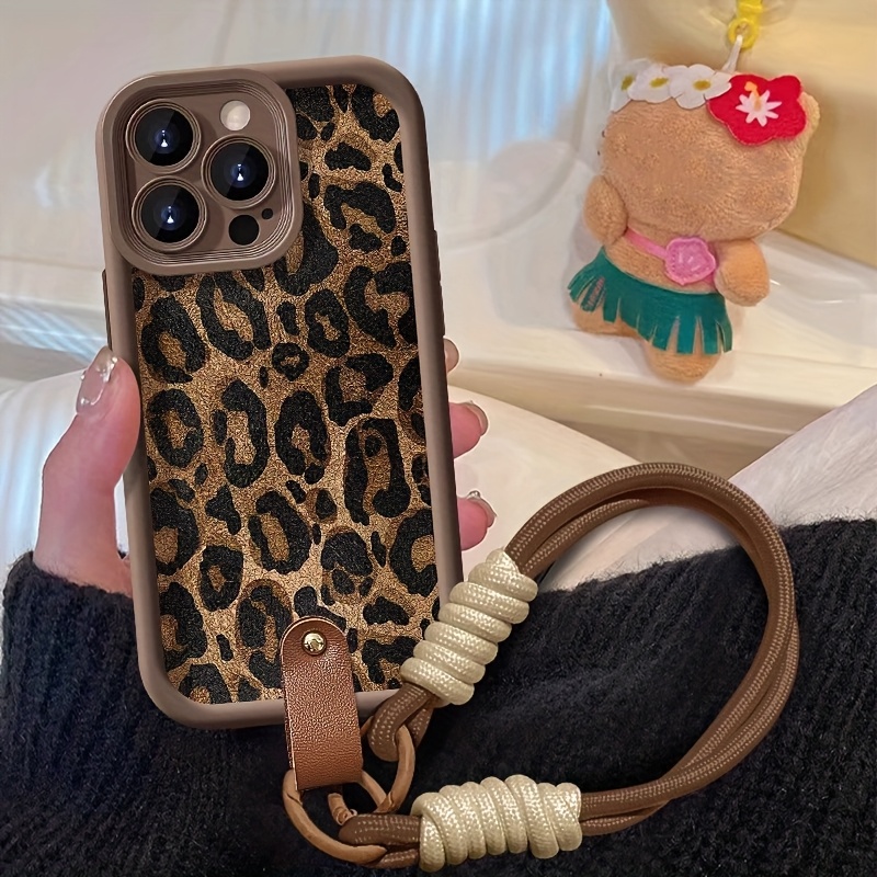 Leopar Desenli Bileklik Askılı - Phone Cases With Loop incelemesi ve fiyatı