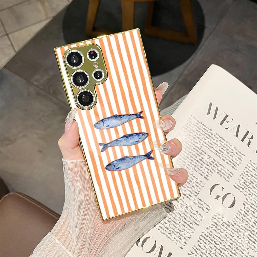 Ocean Life Çizgili Telefon Kıl - Phone Cases Metal incelemesi ve fiyatı