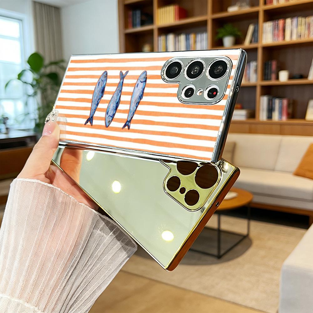 Ocean Life Çizgili Telefon Kıl - Phone Cases Metal incelemesi ve fiyatı