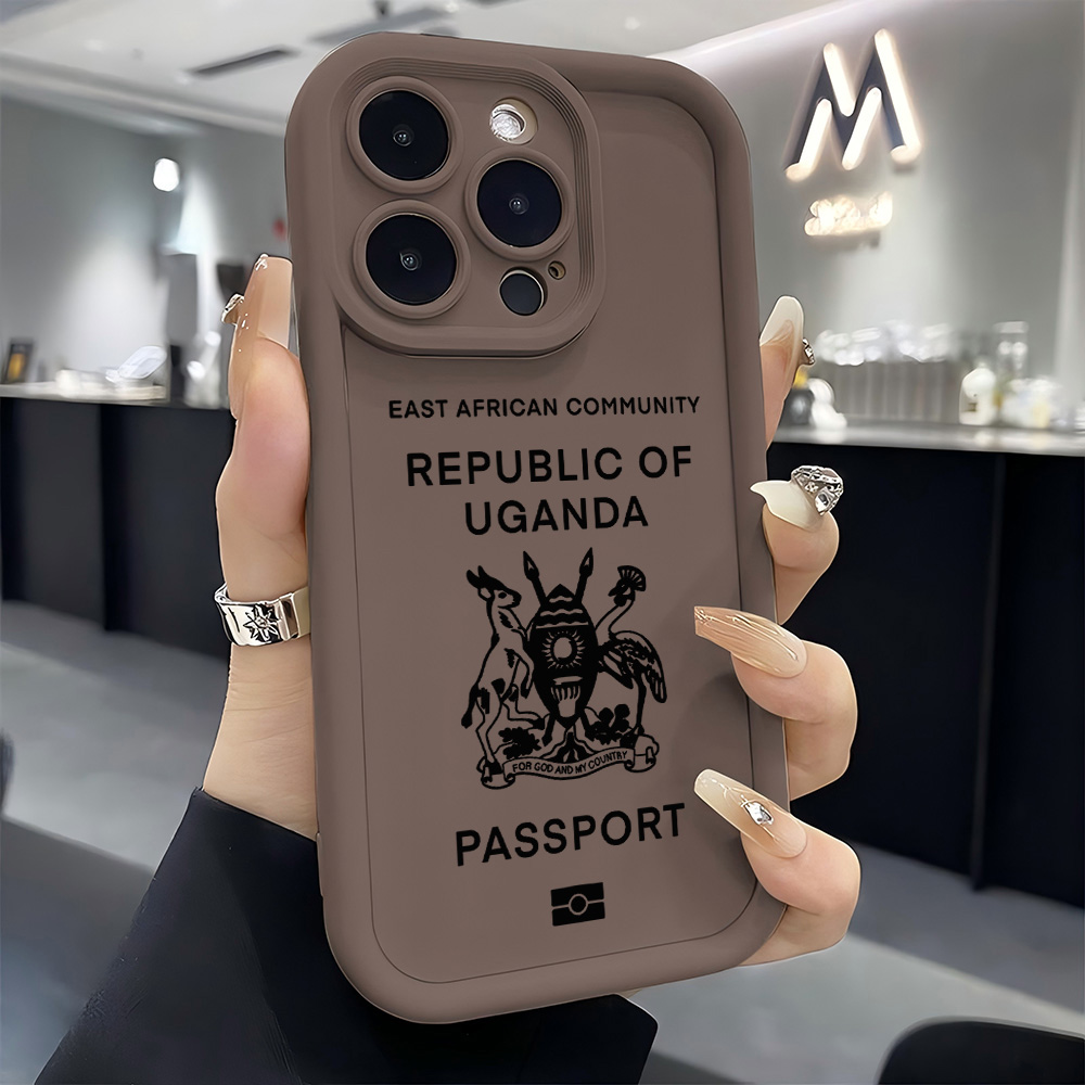 Uganda Pasaportu Telefon Kılıf - Phone Cases Uganda incelemesi ve fiyatı