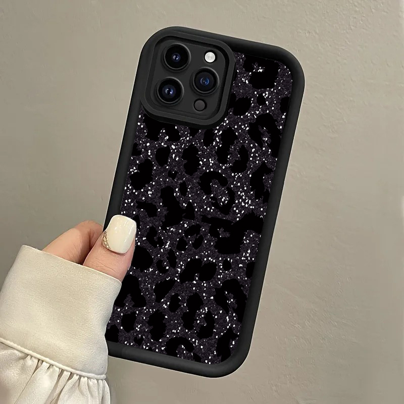 Siyah Benekli Leopar Askılı Te - Phone Cases With Loop incelemesi ve fiyatı