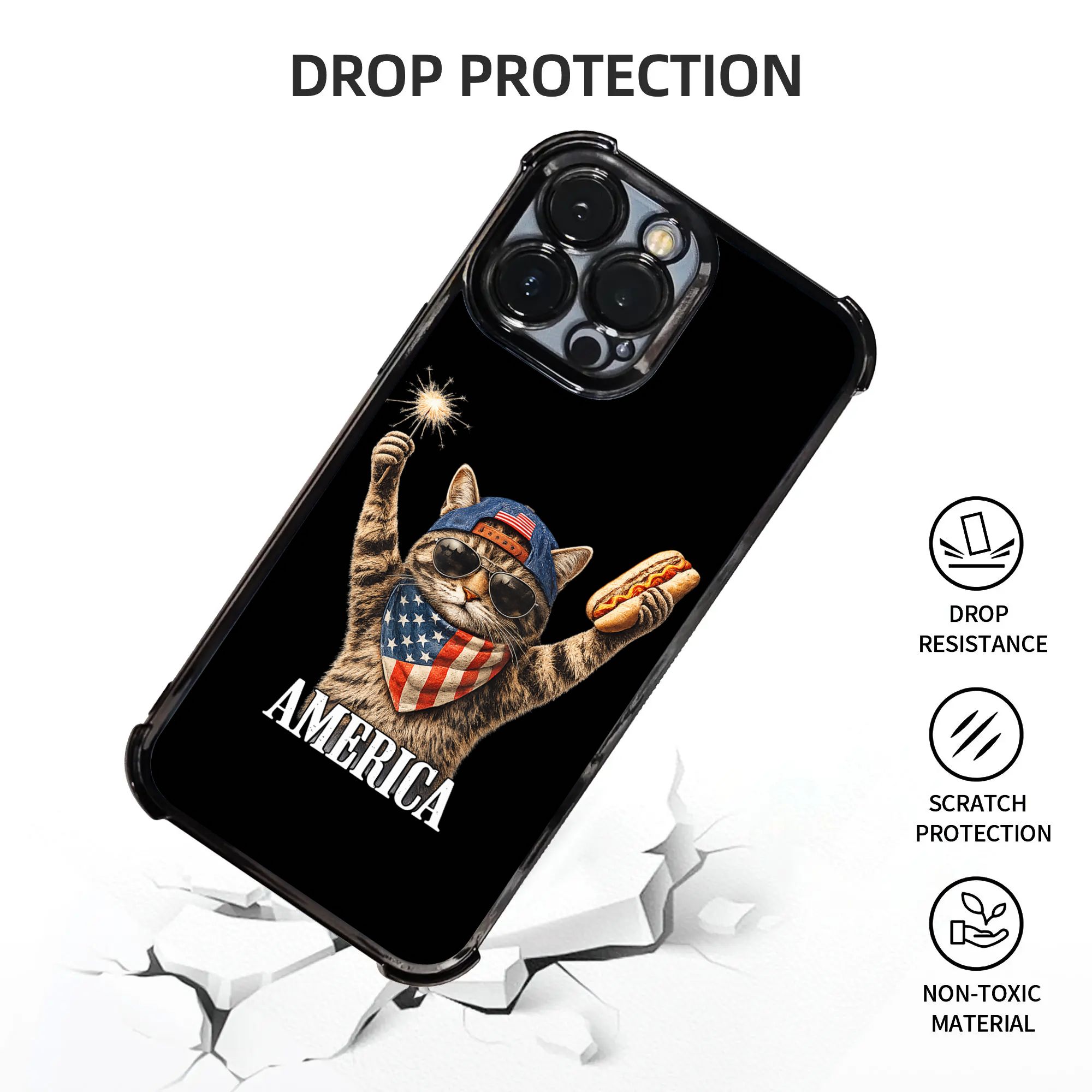 Sevimli Amerikan Kedisi Havai  - Phone Cases Usa incelemesi ve fiyatı