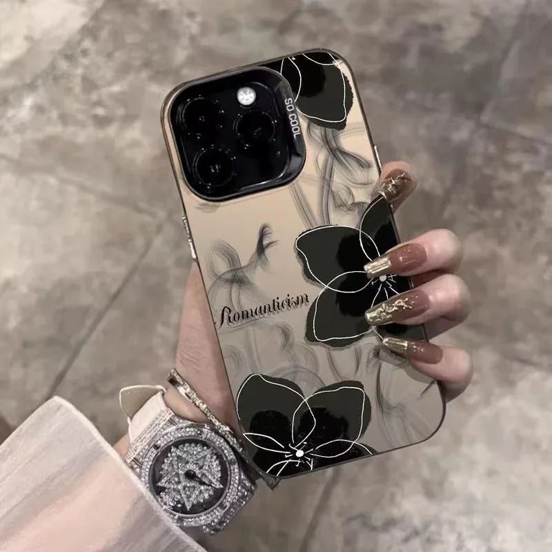 Vintage siyah çiçek Telefon Kı - Phone Cases Wholesale incelemesi ve fiyatı