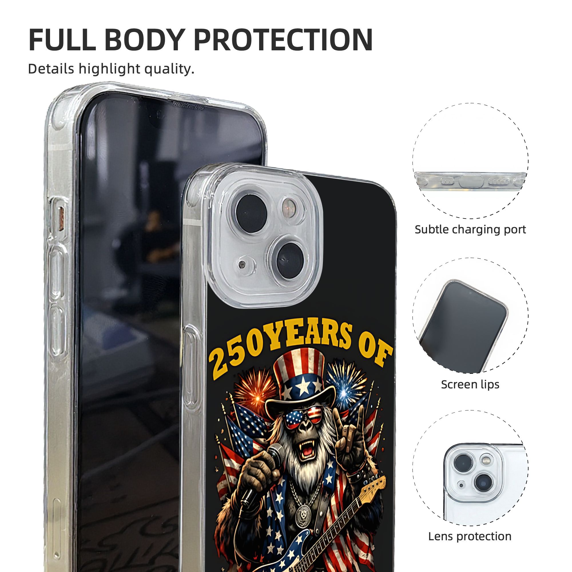 ABD'nin 250. Yıldönümü'ne Özel - Phone Cases Usa incelemesi ve fiyatı